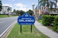 Orlando Florida Welcome Sign